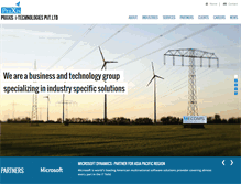 Tablet Screenshot of praxistechnologies.com